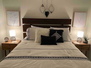 3 bedrooms, iron/ironing board, travel crib, free WiFi