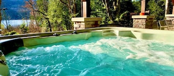 Fall Getaway Camp Sideways Sleeps 6 · 3BR 1BA · Hot Tub Fire Pit Grill Fireplace