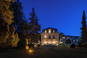 Front of property - evening/night