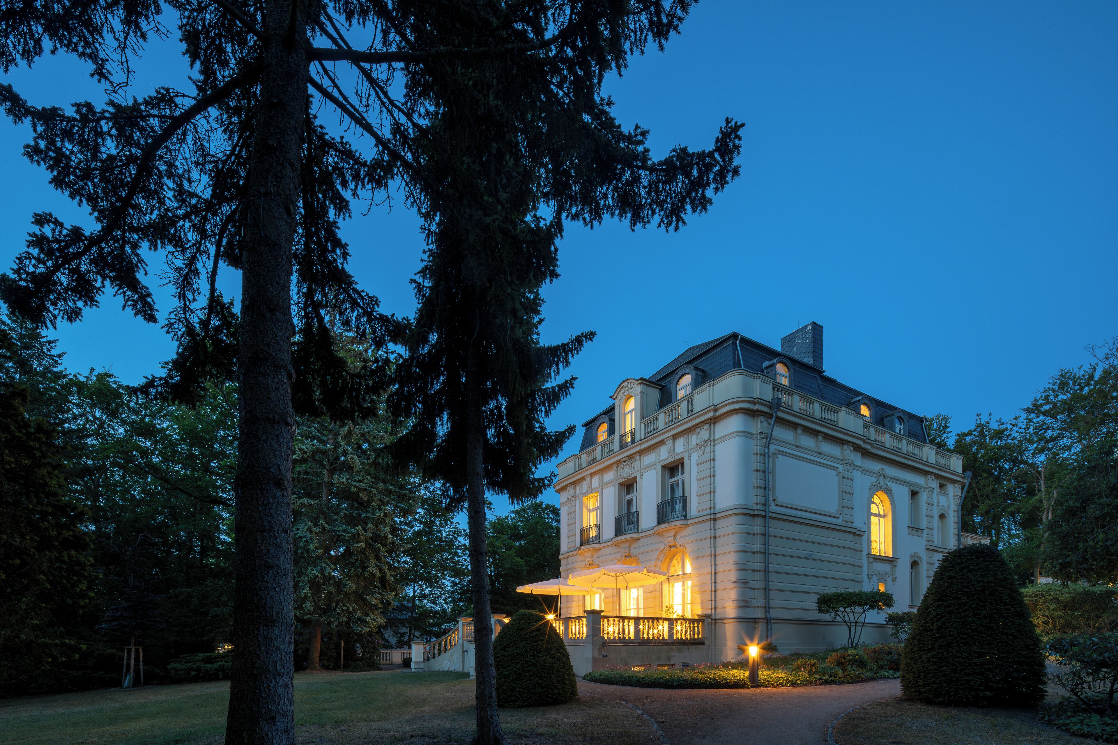 Majoituspaikan julkisivu
