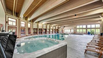 Indoor pool, outdoor pool