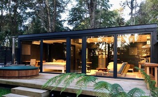 Fachada de la propiedad