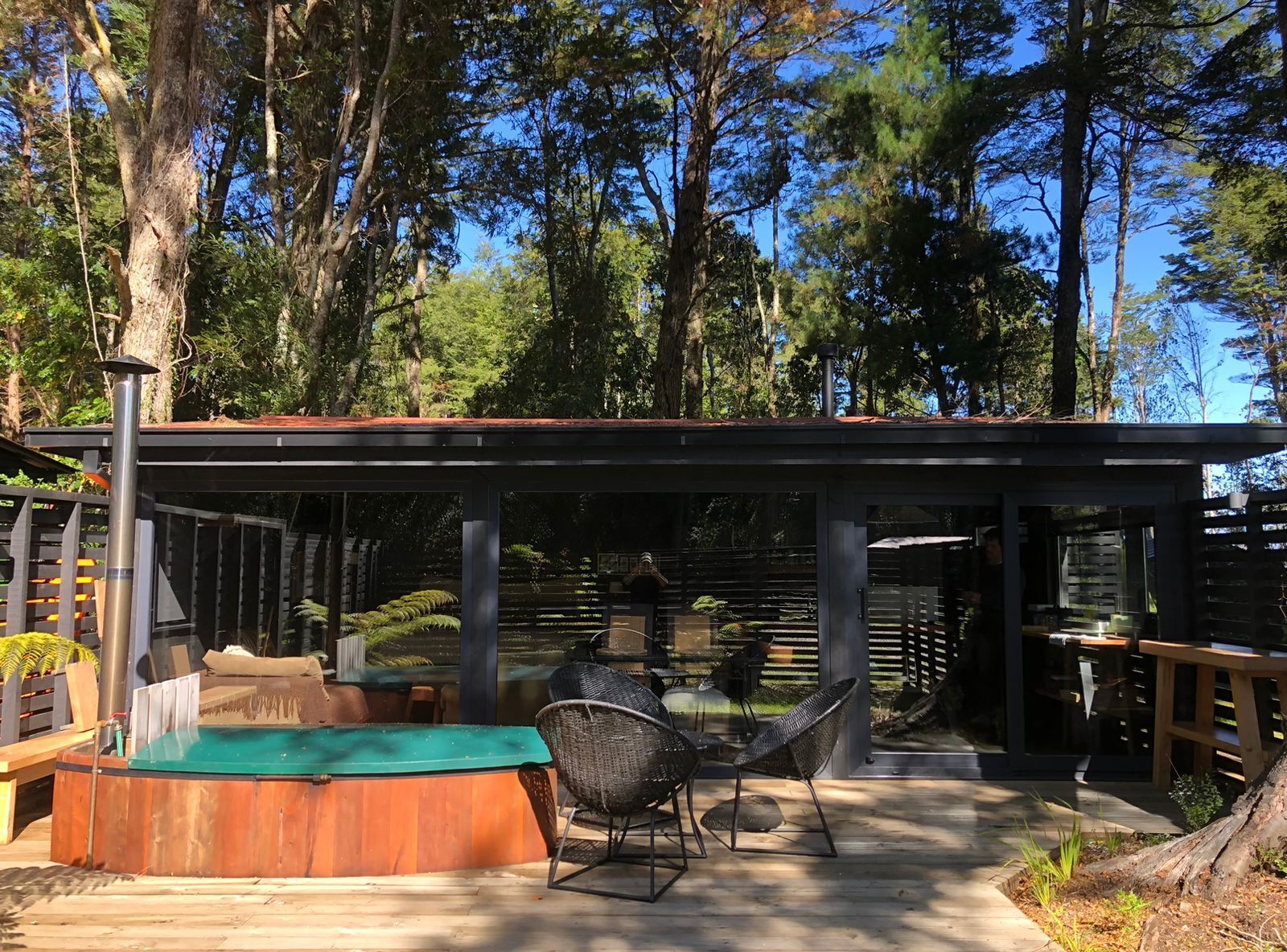 Cabaña con Hot Tub 3