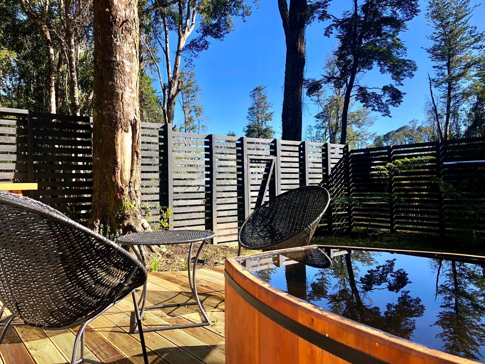 Cabaña con Hot Tub 3 | Terrace/patio