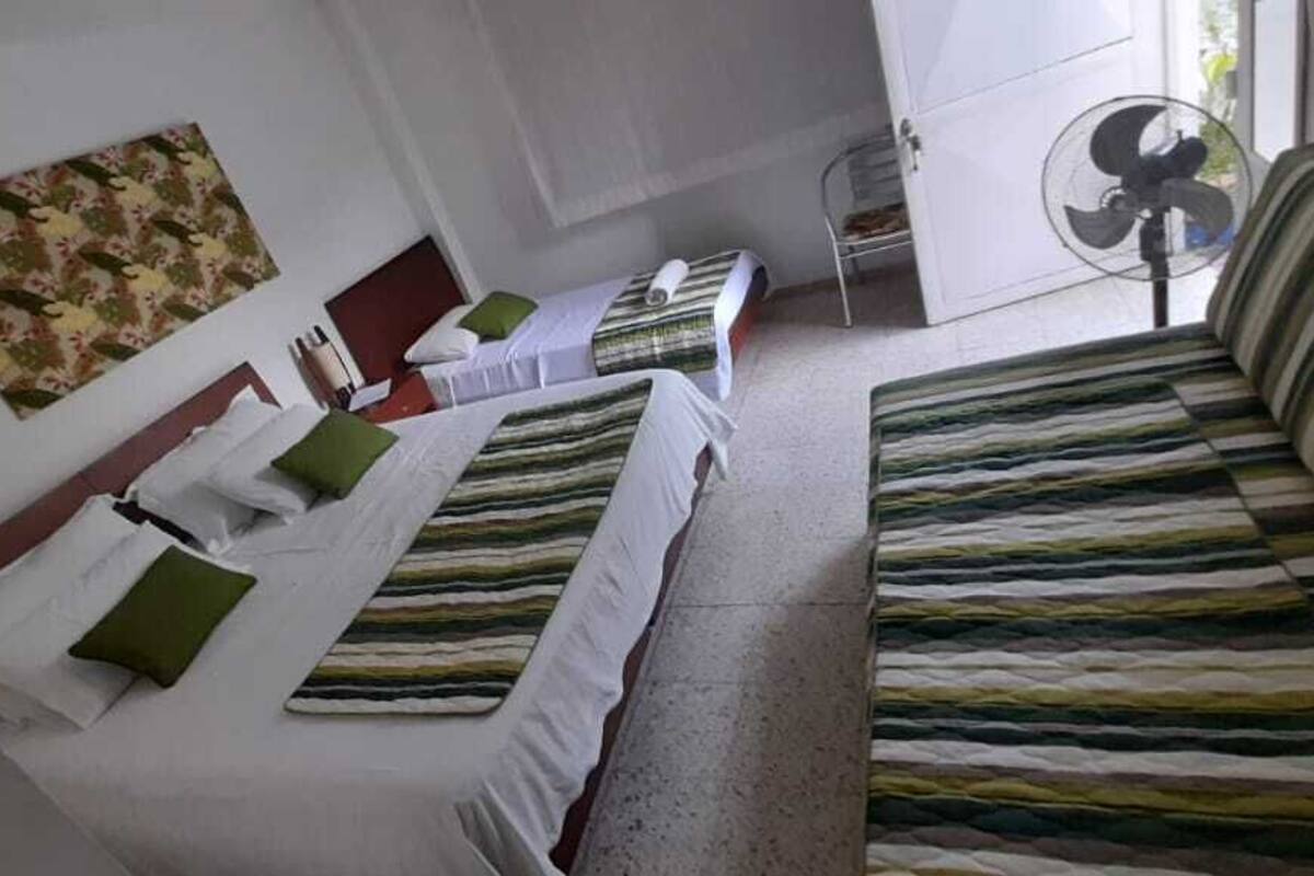 Free WiFi, bed sheets