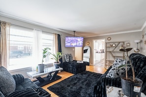 Fernseher, Kamin