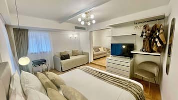 Suite Superior, 1 camera da letto, non fumatori | 1 camera, biancheria da letto di alta qualità, copriletto in piuma