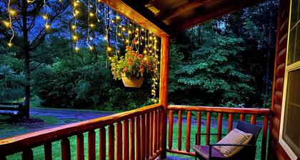 Pin Oak at Forest Villas: Swing Fire Pit Cabin, Pet-Friendly, Cook Forest