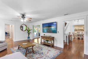 TV, fireplace, video games, offices