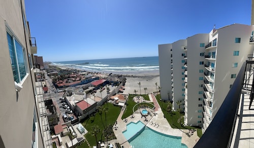 Beachfront Penthouse in downtown Rosarito Beach