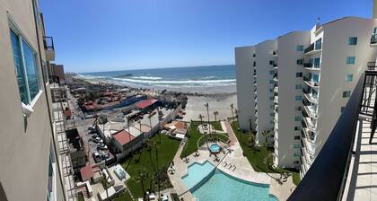 Beachfront Penthouse in downtown Rosarito Beach