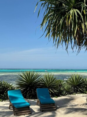 Superior Villa, Private Pool, Ocean View | Terrace/patio - Bitcoin Beach Hotel Zanzibar (Michamvi)