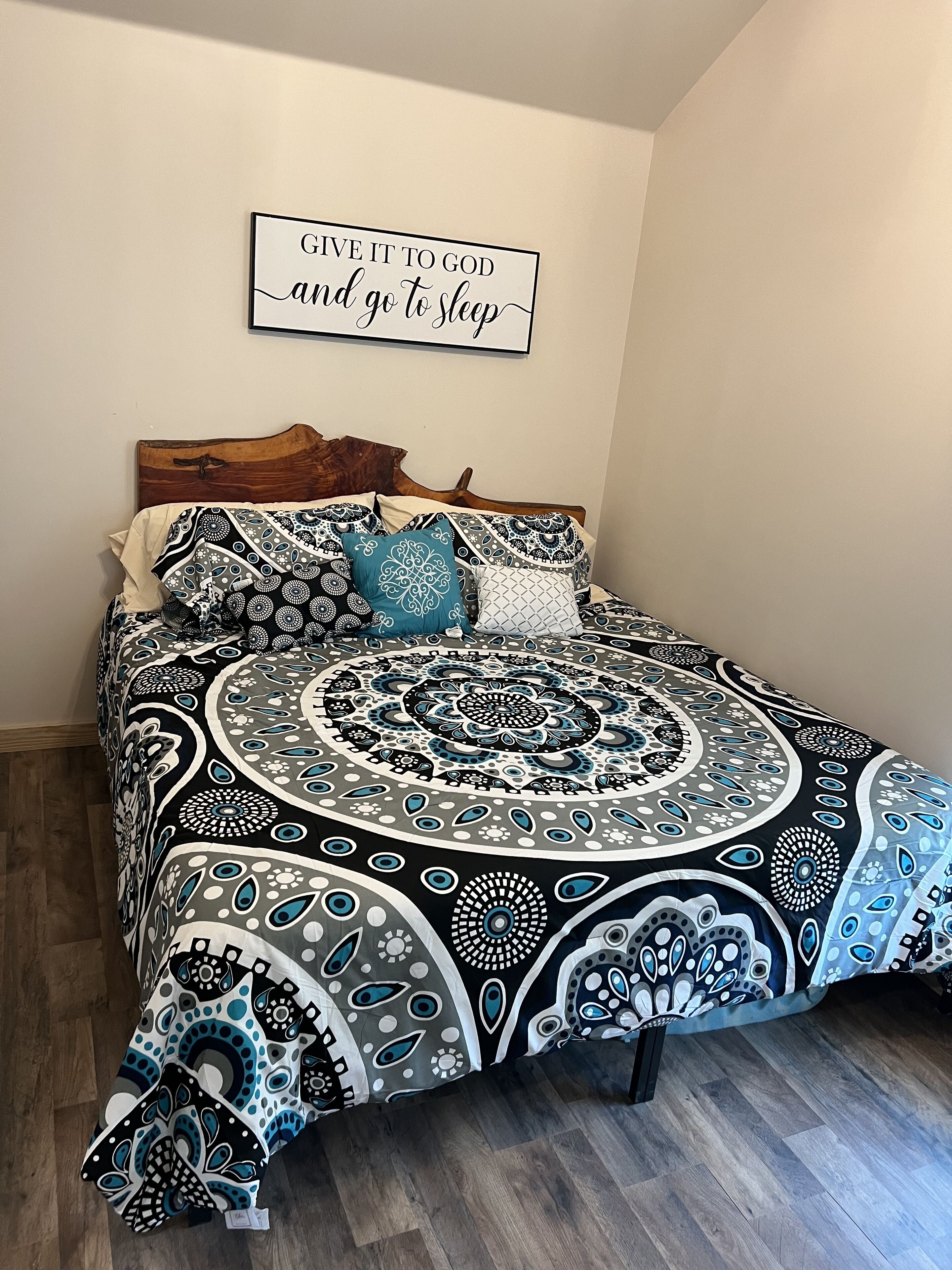 Log Cabin on the waterfall