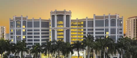 Fachada de la propiedad