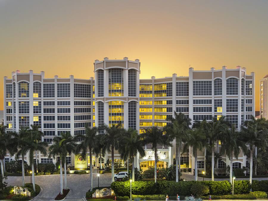 Façade de l’hébergement