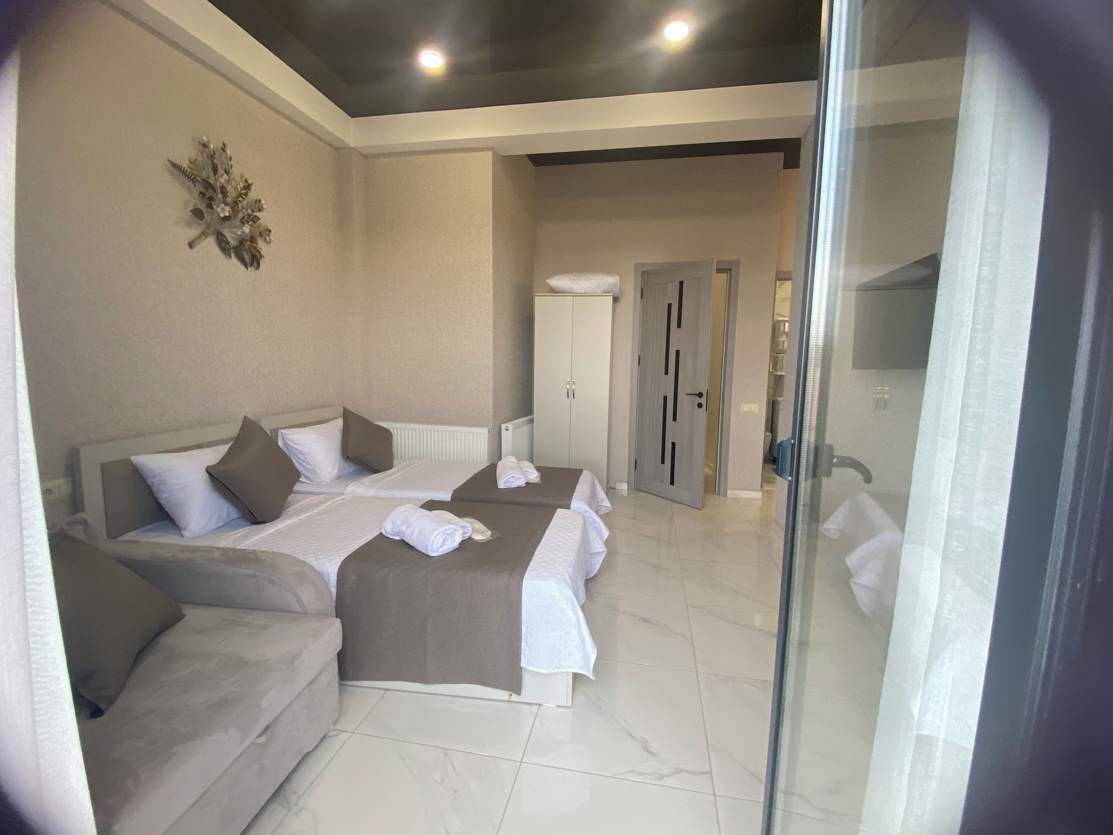 Luxury Apartment | Frette Italian sheets, premium bedding, down comforters