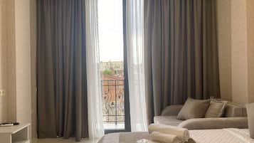 Basic Double Room | 1 bedroom, Frette Italian sheets, premium bedding, down comforters