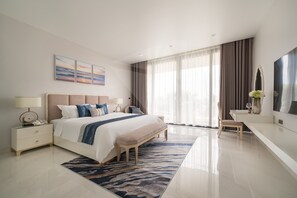 Villa Panoramique | Draps en coton égyptien, literie de qualité supérieure