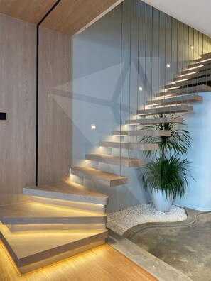 Family Villa | Living area | 80-inch Smart TV with satellite channels, TV, Netflix - Sun Grand Feria (Ha Long)