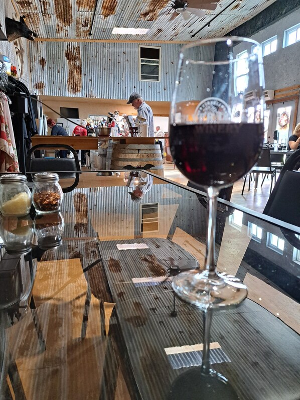 Bar (on property) - Dog friendly! - #12 is 1 of 3 containers now dog friendly! (Blanco County)