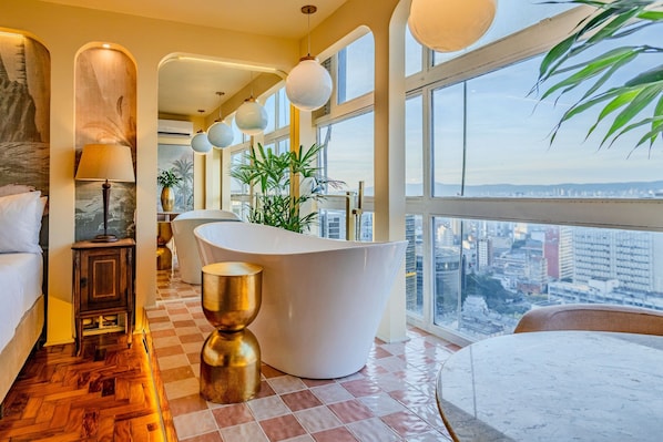 Apartamento panorâmico | Parte interna