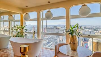Apartamento panorâmico | Opções para refeição