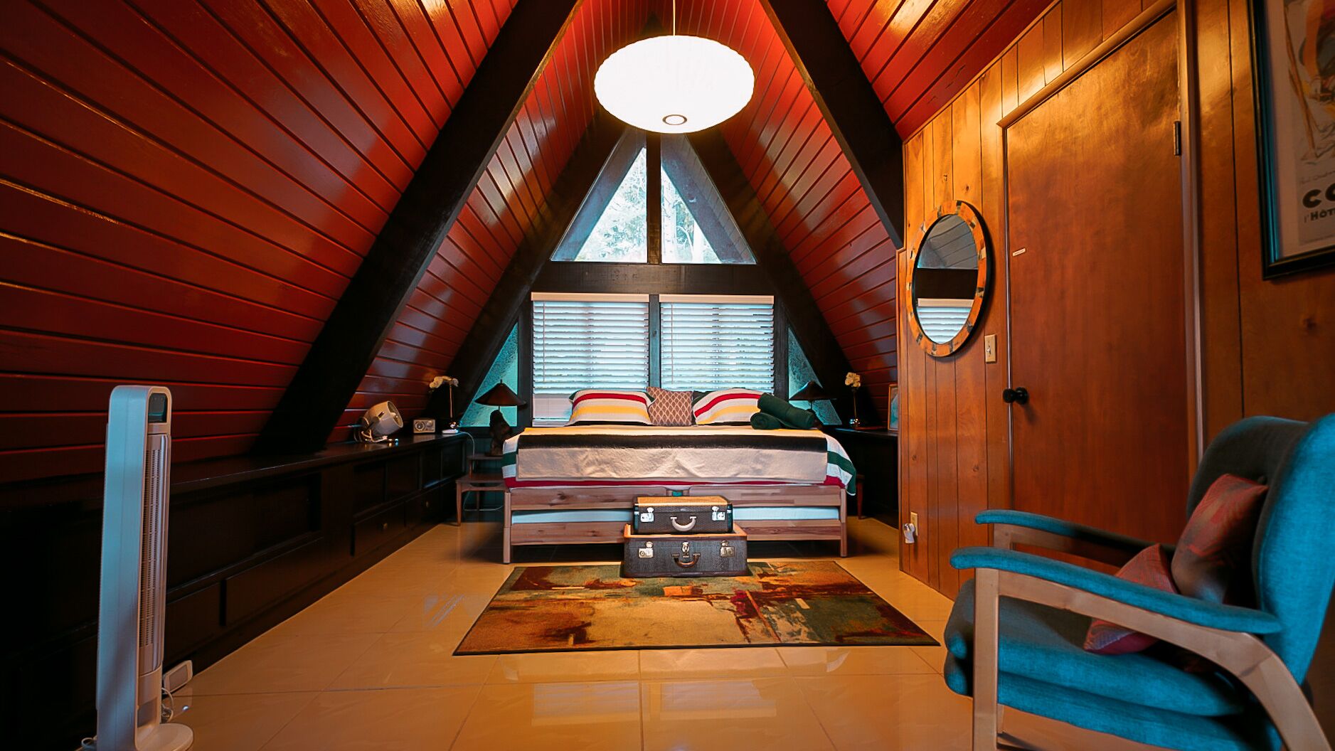 Skyview A-Frame Lake Access Game Room