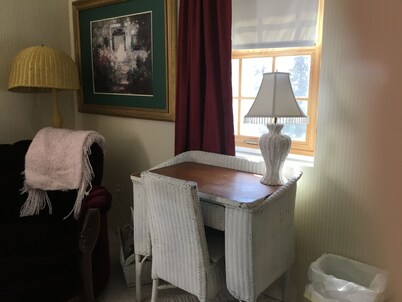 Victorian rose room located in the Ivory Mansion