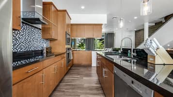Apartamento superior | Cocina privada | Hervidor eléctrico