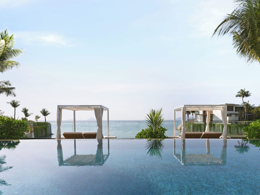 Outdoor pool, open 9:00 AM to 6:00 PM, free cabanas, pool umbrellas