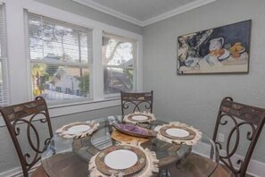 Dining - ArtSea2. 2BR · Upstairs w/Ample Parking | Near Beaches & LECOM (Bradenton)