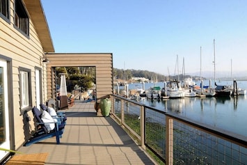 View from your Bayfront patio.