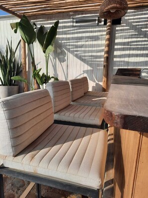 Terrace/patio - HOTEL BOUTIQUE ATENAS  (Paracas)