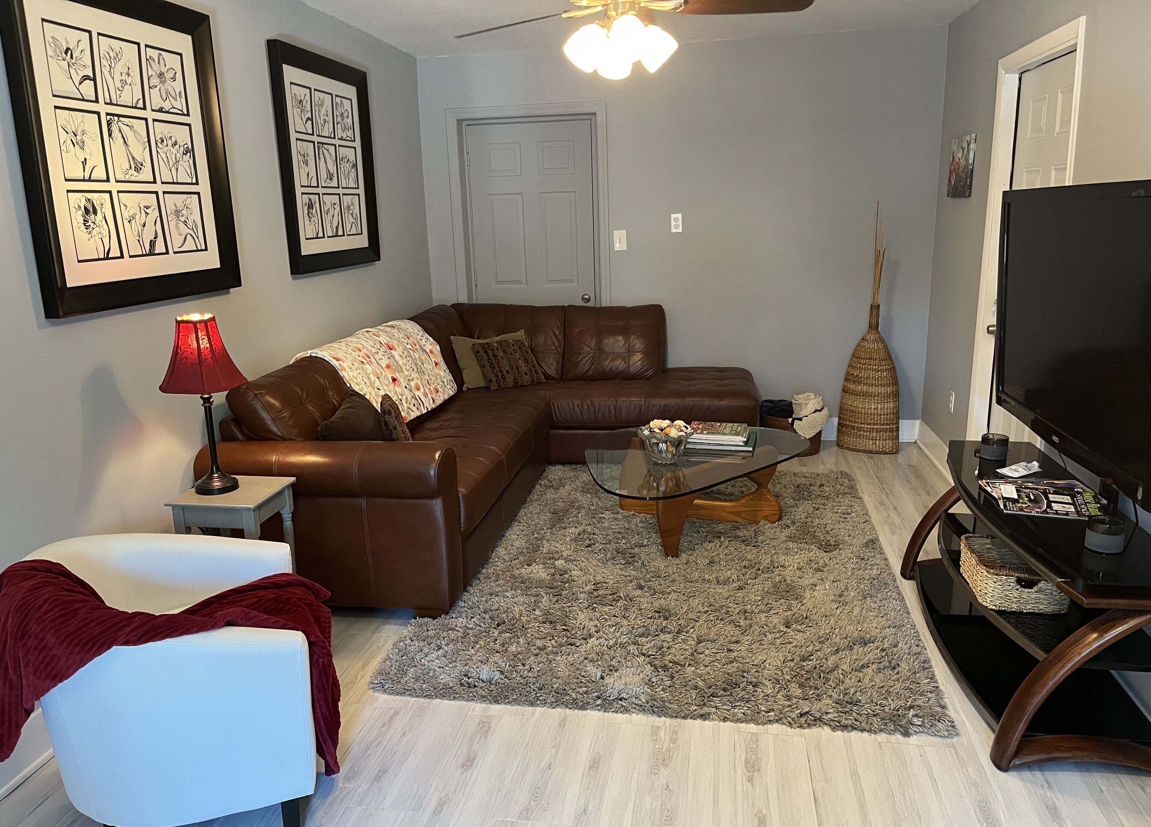 Suite with separate living room