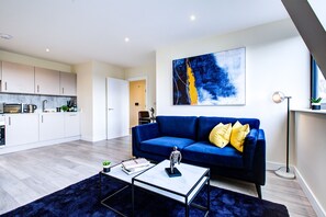 Apartment, Multiple Beds | Living area - Charming 2-bed Apartment in Cheam, Sutton (Sutton)