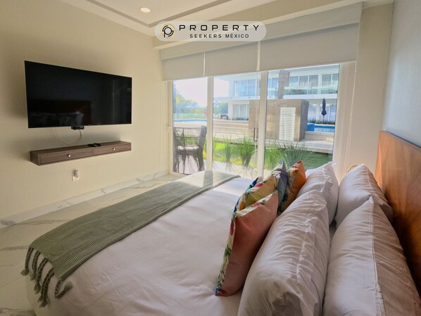 2 soveværelser, sengetøj