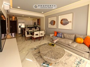 Smart TV - Fabulous brand new apartment in Nuevo Vallarta / Private pool /  Beach in 5 min. (Las Jarretaderas)