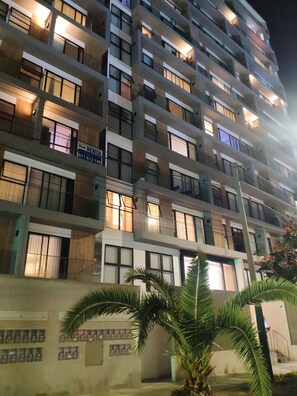 Façade de l’hébergement