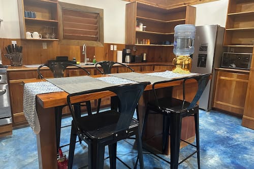 Family Cabin, 2 Bedrooms | Private kitchen | Fridge, microwave, oven, blender