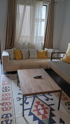 Living area - Immaculate 1-bed Apartment in Riverside Drive (Nairobi)