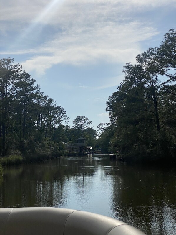 Property grounds - Updated home with water access and boat lift. (Fairhope)