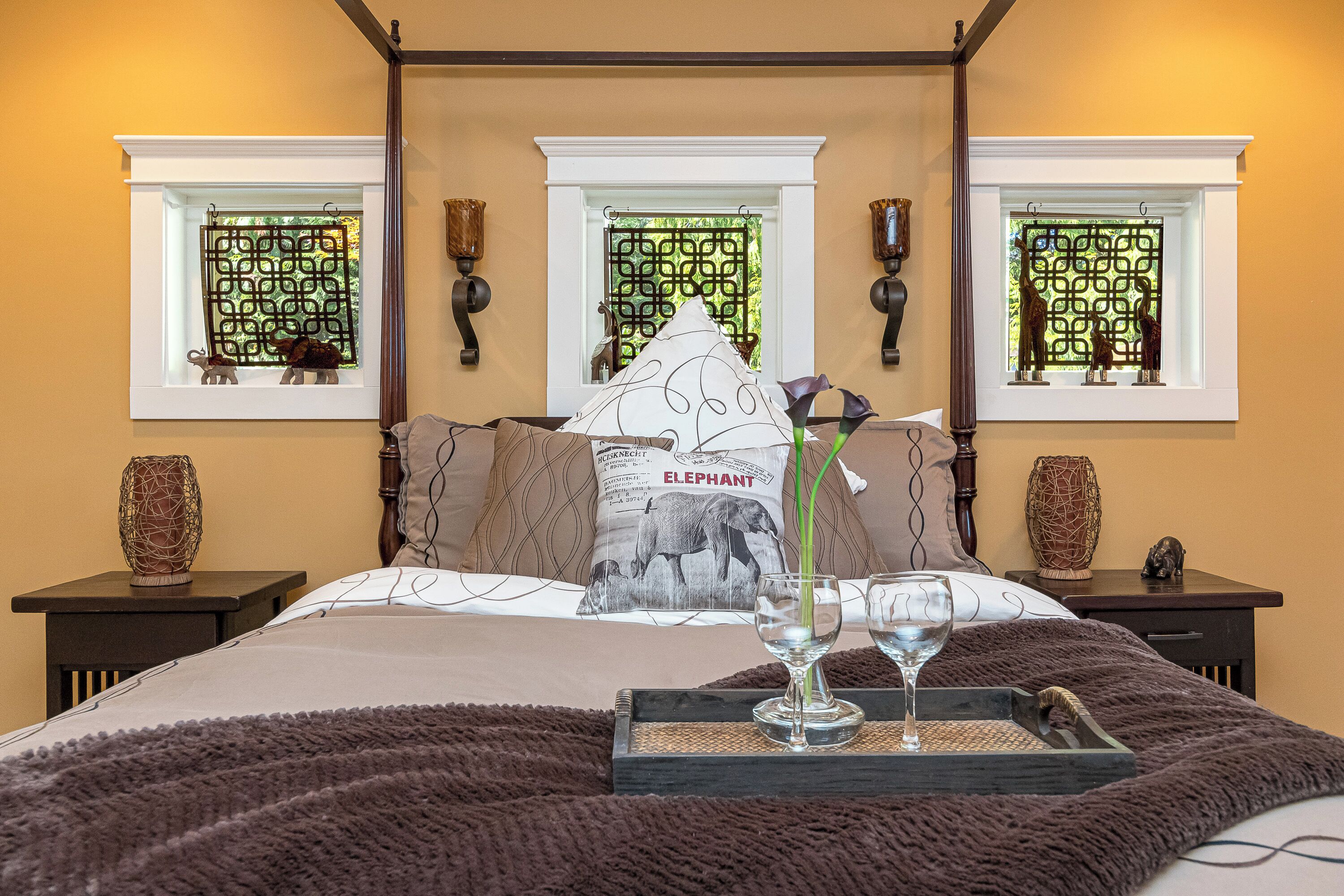 2 室のベッドルーム、インターネット、ベッドシーツ