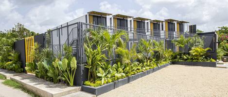 Facciata della struttura