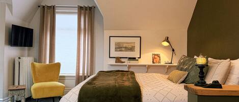 1 chambre, bureau, Wi-Fi gratuit, draps fournis