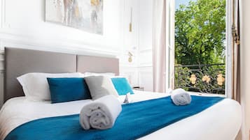 1 chambre, fer et planche à repasser, Wi-Fi, draps fournis