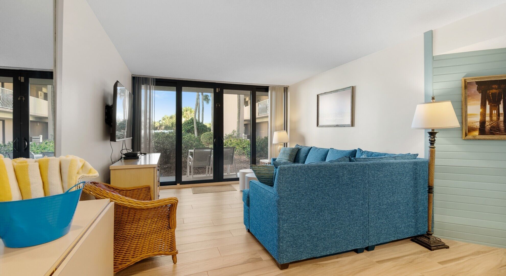 TV, table tennis, books