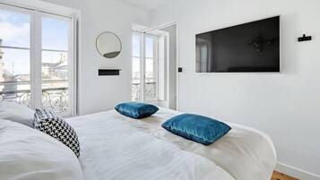 1 chambre, fer et planche à repasser, Wi-Fi, draps fournis