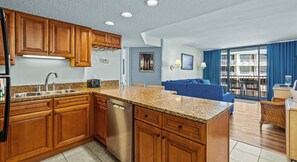Interior - Ocean Air, Brand-New Flair — Renovated Pool View Retreat (St. Augustine Beach)