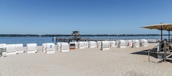 Apartamento 'Mit Badestrand' con balcón