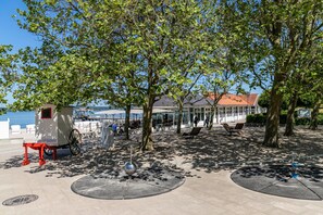 Terrace/patio - Apartment 'Mit Badestrand' with Balcony (Glücksburg)